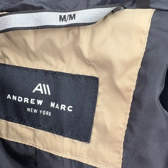 Andrew Marc Womens Rialto Quilted Parka With Hood & Pockets Medium - Picture 15 of 16